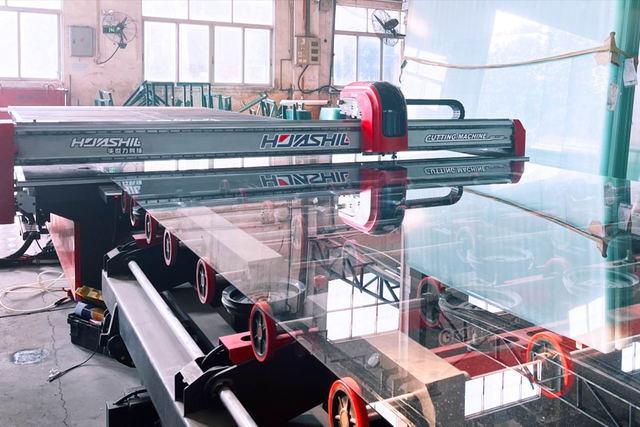 automatic glass cutting