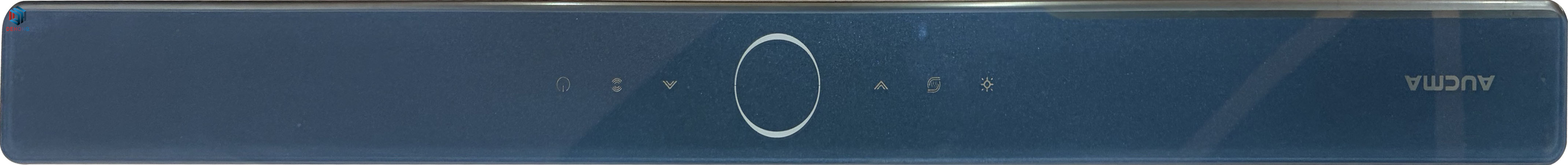 Black Silk Screen Printed Control Panel Glass for Range Hood