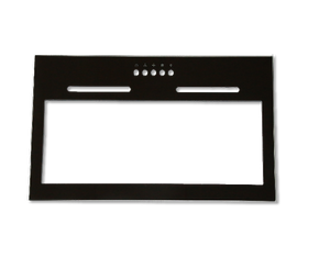 Integrated Tempered Glass with Silk Screen Buttons Panel for Range Hood Glass