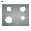 Four Burners Frosted Silk Screen Printing Gas Cooker Glass Panel