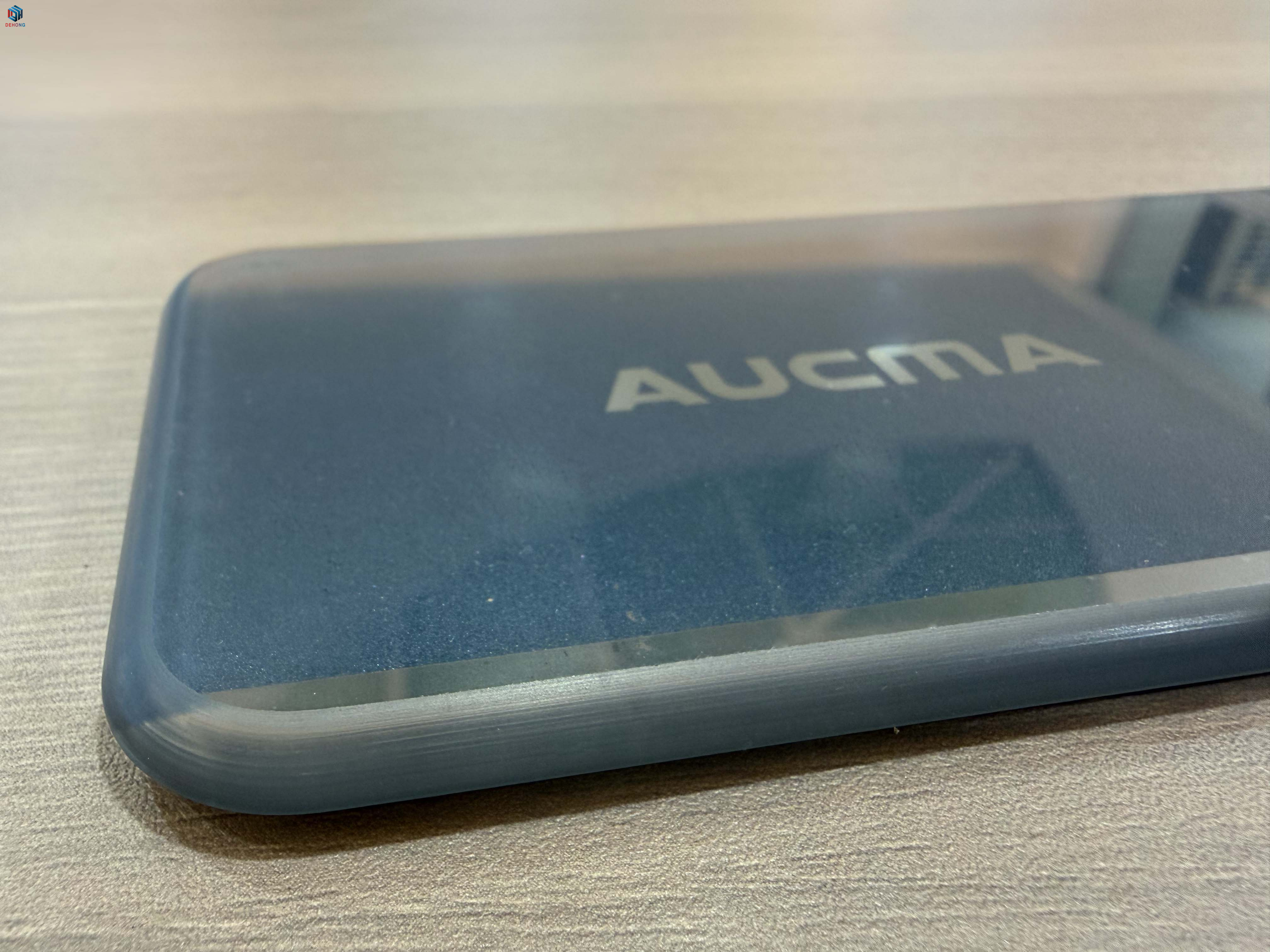 Black Silk Screen Printed Control Panel Glass for Range Hood