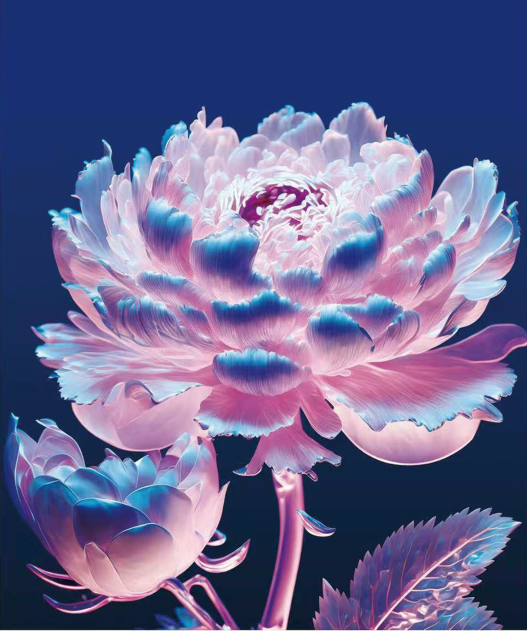 UV Colorful Printed Refrigerator Tempered Glass Door Panel for Kitchen Appliances