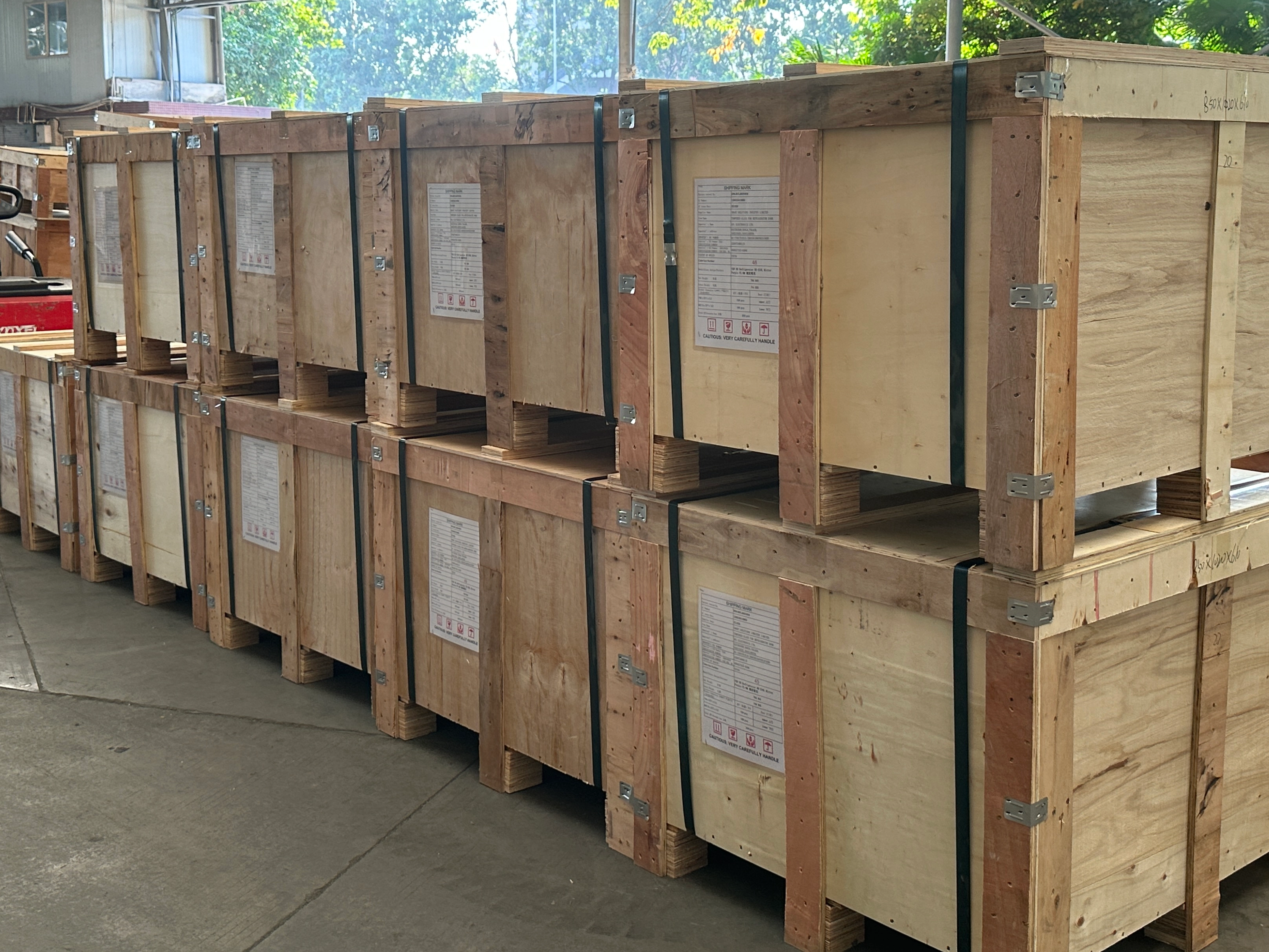 Glass export package