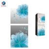 Mirror Coated Refrigerator Tempered Glass Plate With Screen Printing 