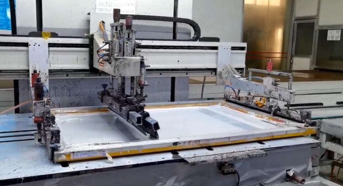 glass screen printing