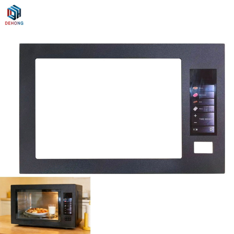 Screen Printed Impact Resistance Microwave Door Glass