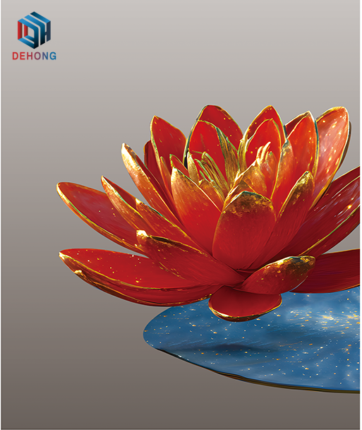 UV Printed with Mirror Coated Refrigerator Tempered Glass Door for Kitchen Appliances